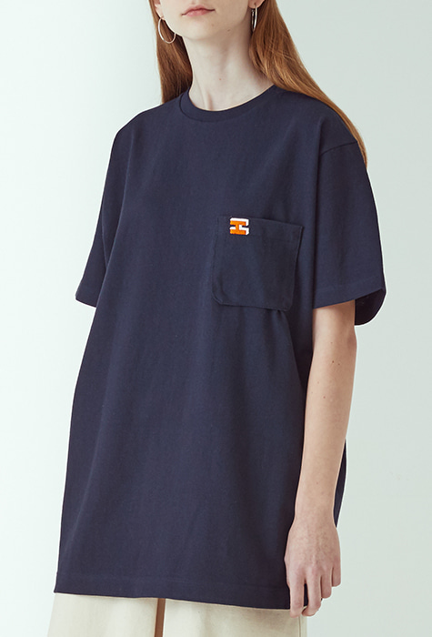 Short-sleeve pocket T-shirts_Navy [40%할인 42,000 →25,200]