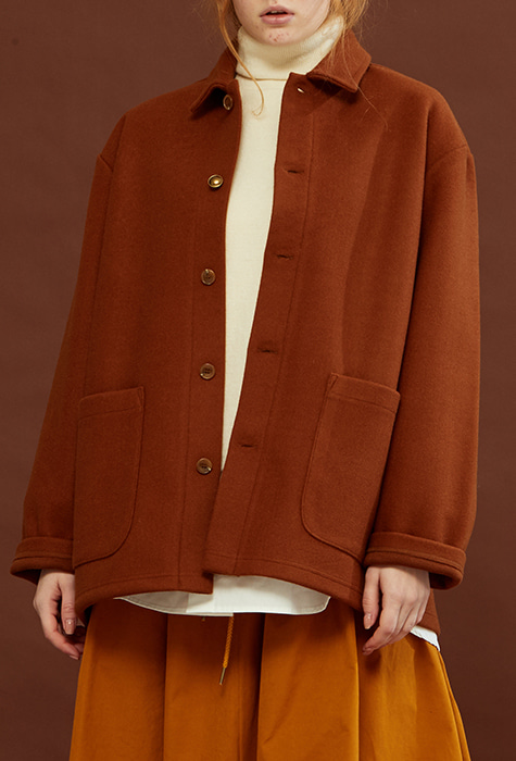 Wool shirts jacket_Camel[50%할인 98000 → 49000]